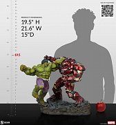 Marvel Maquette Hulk vs Hulkbuster 50 cm