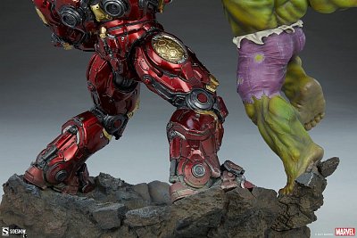 Marvel Maquette Hulk vs Hulkbuster 50 cm