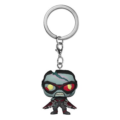 Marvel What If...? Pocket POP! Vinyl Keychains 4 cm Zombie Falcon Display (12)