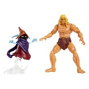 Masters of the Universe: Revelation Masterverse Action Figures 2022 Deluxe Savage He-Man & Orko 18 cm