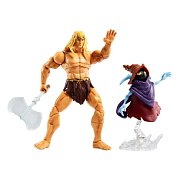 Masters of the Universe: Revelation Masterverse Action Figures 2022 Deluxe Savage He-Man & Orko 18 cm