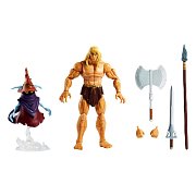 Masters of the Universe: Revelation Masterverse Action Figures 2022 Deluxe Savage He-Man & Orko 18 cm