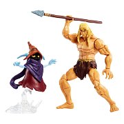 Masters of the Universe: Revelation Masterverse Action Figures 2022 Deluxe Savage He-Man & Orko 18 cm