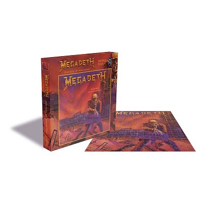 Megadeth Rock Saws Jigsaw Puzzle Peace Sells... But Who´s Buying (500 pieces)