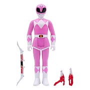 Mighty Morphin Power Rangers ReAction Action Figure Pink Ranger 10 cm