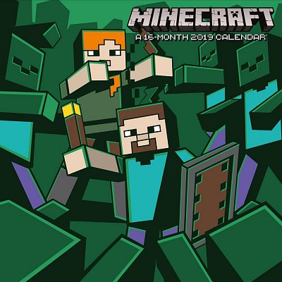 Minecraft Calendar 2019 English Version*