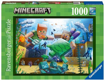 Minecraft Jigsaw Puzzle Minecraft Mosaic (1000 pieces)