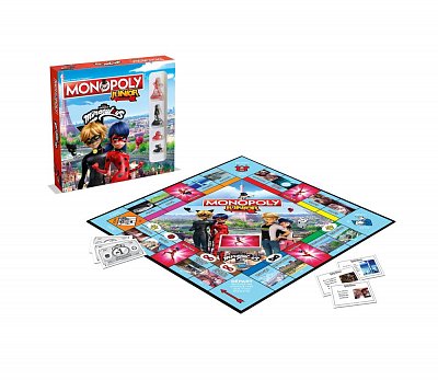 Miraculous: Tales of Ladybug & Cat Noir Board Game Monopoly Junior *French Version*