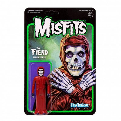 Misfits ReAction Action Figure The Fiend Crimson Red 10 cm