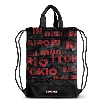 Money Heist Gym Bag Cities