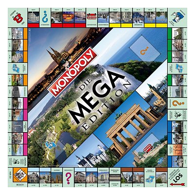 Monopoly Board Game Mega (2nd Edition) *German Version*