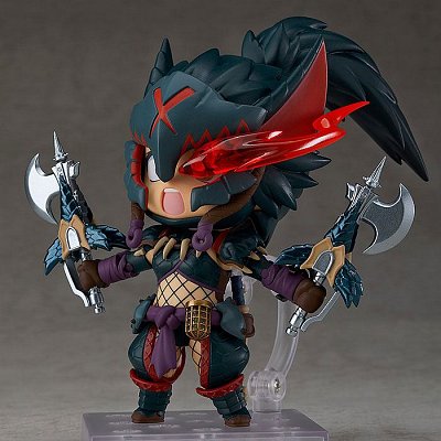 Monster Hunter World Iceborne Nendoroid Action Figure Hunter Female Nargacuga Alpha Armor Ver. DX