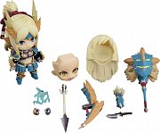 Monster Hunter World Iceborne Nendoroid Action Figure Hunter Female Zinogre Alpha Armor Ver. DX  - Damaged packaging