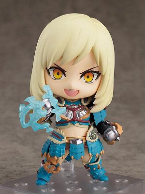 Monster Hunter World Iceborne Nendoroid Action Figure Hunter Female Zinogre Alpha Armor Ver. DX  - Damaged packaging
