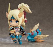Monster Hunter World Iceborne Nendoroid Action Figure Hunter Female Zinogre Alpha Armor Ver. DX  - Damaged packaging