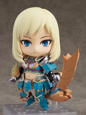 Monster Hunter World Iceborne Nendoroid Action Figure Hunter Female Zinogre Alpha Armor Ver. DX  - Damaged packaging
