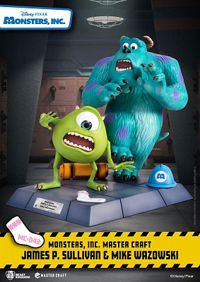 Monsters, Inc. Master Craft Statue James P. Sullivan & Mike Wazowski 34 cm