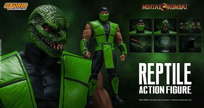 Mortal Kombat Action Figure 1/12 Reptile 18 cm