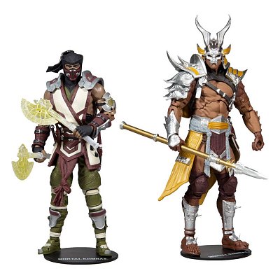 Mortal Kombat Action Figure 2-Pack Sub-Zero & Shao Khan 18 cm