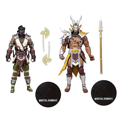 Mortal Kombat Action Figure 2-Pack Sub-Zero & Shao Khan 18 cm