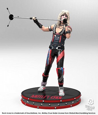 Mötley Crüe Rock Iconz Statue 1/9 Vince Neil 22 cm --- DAMAGED PACKAGING