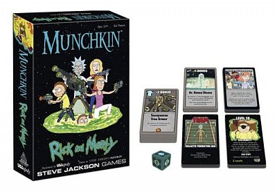Munchkin Card Game Rick and Morty *English Version* --- DAMAGED PACKAGING