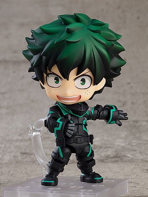 My Hero Academia: World Heroes´ Mission Nendoroid Action Figure Izuku Midoriya Stealth Suit 10 cm - Damaged packaging