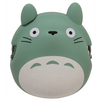 My Neighbor Totoro Mini Silicon Coin Purse Totoro green 9 cm