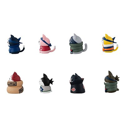Naruto Shippuden Nyaruto! Trading Figure 3 cm Cats of Konoha Village Assortment (8)