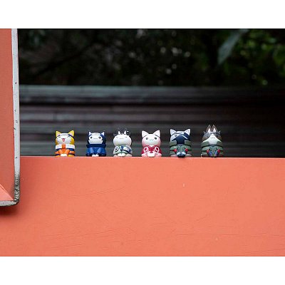 Naruto Shippuden Nyaruto! Trading Figure 3 cm Cats of Konoha Village Assortment (8)