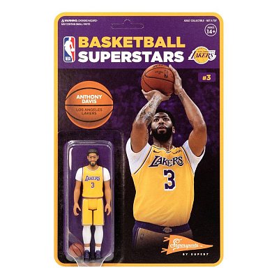 NBA ReAction Action Figure Wave 1 Anthony Davis (Lakers) 10 cm