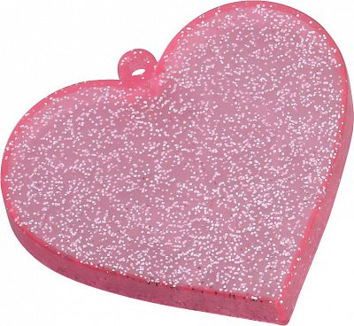 Nendoroid More Heart-shaped Base for Nendoroid Figures Heart Pink Glitter Version