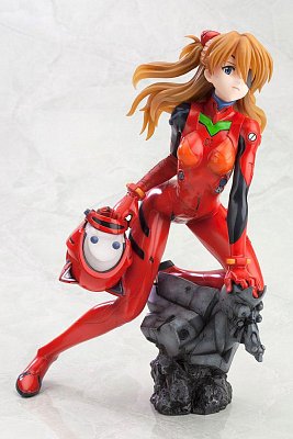 Neon Genesis Evangelion PVC Statue 1/6 Asuka Langley Shikinami Q Plug Suit Version :RE 22 cm