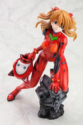 Neon Genesis Evangelion PVC Statue 1/6 Asuka Langley Shikinami Q Plug Suit Version :RE 22 cm