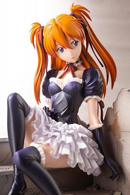 Neon Genesis Evangelion PVC Statue 1/7 Asuka Sohryu Langley Gothic & Lolita Costume ver. 18 cm --- DAMAGED PACKAGING