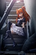 Neon Genesis Evangelion PVC Statue 1/7 Asuka Sohryu Langley Gothic & Lolita Costume ver. 18 cm --- DAMAGED PACKAGING