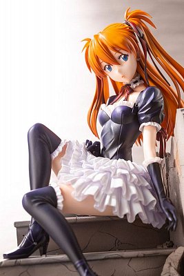 Neon Genesis Evangelion PVC Statue 1/7 Asuka Sohryu Langley Gothic & Lolita Costume ver. 18 cm --- DAMAGED PACKAGING
