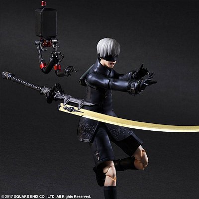 NieR Automata Play Arts Kai Action Figure YoRHa No. 9 Type S Deluxe Ver. 24 cm