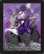 Nightmare before Christmas 3D Lenticular Poster Pack Graveyard 26 x 20 cm (3)