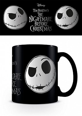 Nightmare Before Christmas Foil Mug Jack Face