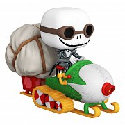 Nightmare before Christmas POP! Rides Vinyl Figure Jack w/Goggles & Snowmobile 18 cm