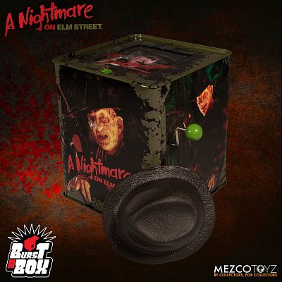 Nightmare On Elm Street Burst-A-Box Music Box Freddy Krueger 36 cm --- DAMAGED PACKAGING