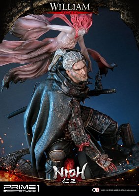 Nioh Statue 1/4 William Deluxe Ver. 61 cm --- DAMAGED PACKAGING