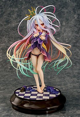 No Game No Life Statue 1/7 Shiro Tuck Up Ver. 20 cm --- DAMAGED PACKAGING