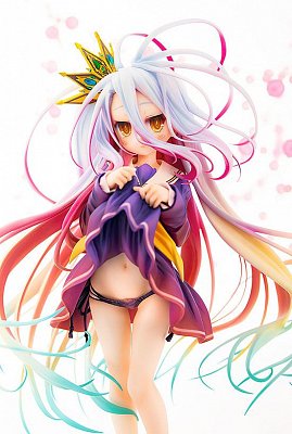 No Game No Life Statue 1/7 Shiro Tuck Up Ver. 20 cm --- DAMAGED PACKAGING