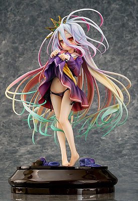 No Game No Life Statue 1/7 Shiro Tuck Up Ver. 20 cm --- DAMAGED PACKAGING