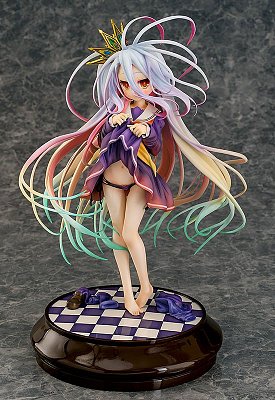 No Game No Life Statue 1/7 Shiro Tuck Up Ver. 20 cm --- DAMAGED PACKAGING
