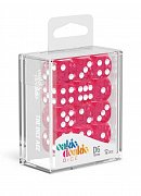 Oakie Doakie Dice D6 Dice 16 mm Speckled - Pink (12)
