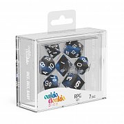 Oakie Doakie Dice RPG Set Glow in the Dark - Deep Ocean (7)