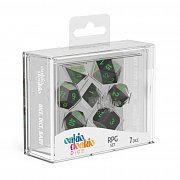 Oakie Doakie Dice RPG Set Metal Dice - Matrix (7)